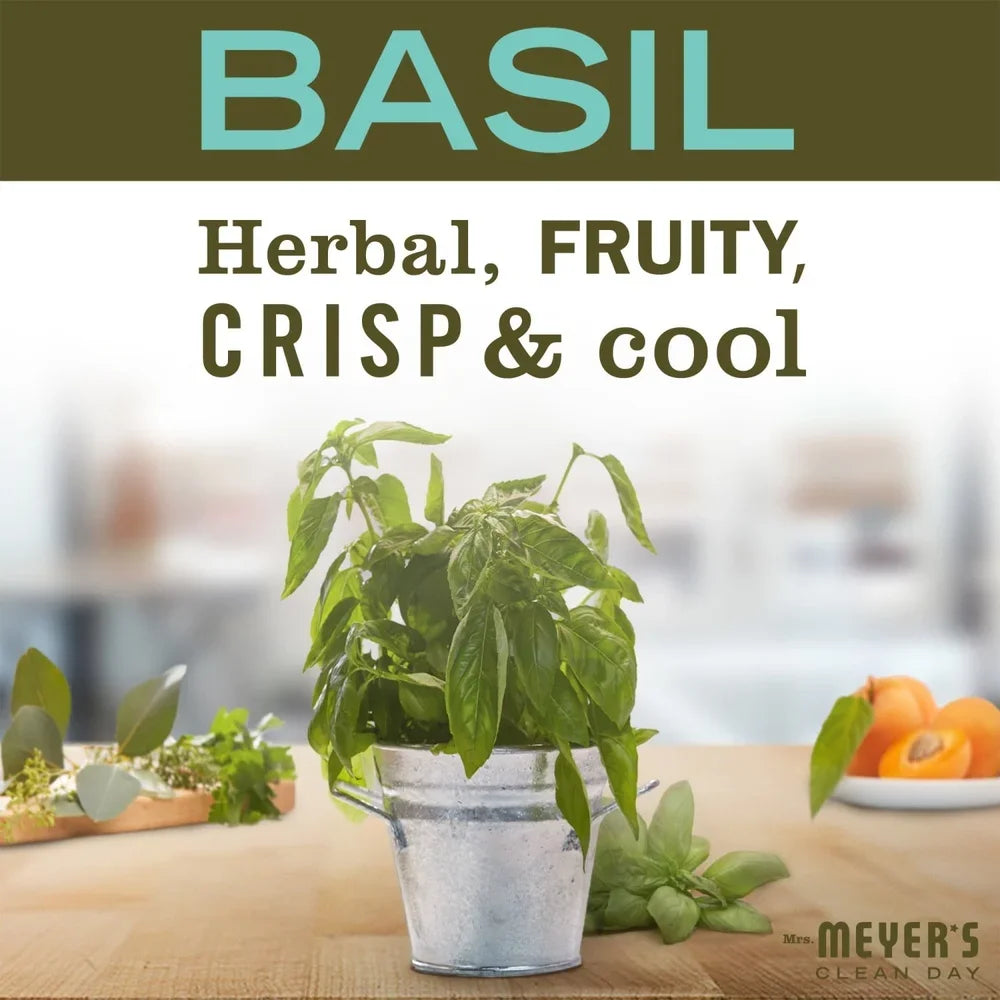 Multi-Surface Cleaner 3 Pack Basil Scent Cleaning Spray Eco-Friendly Cruelty-Free