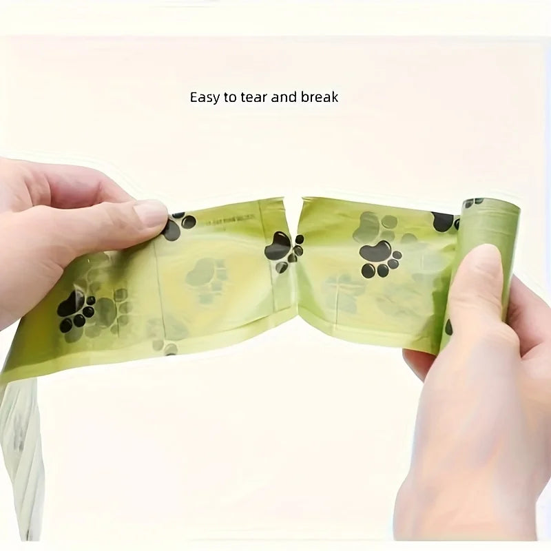 Biodegradable Dog Poop Bags, Extra Thick Leak Proof Waste Bags with Dispenser, Eco-Friendly Scented