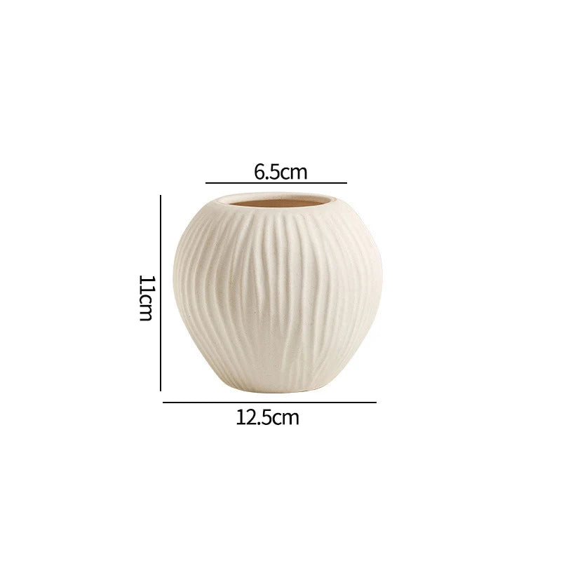 Ceramics Nordic Vase Flower Vase Bedroom Kitchen Tabletop