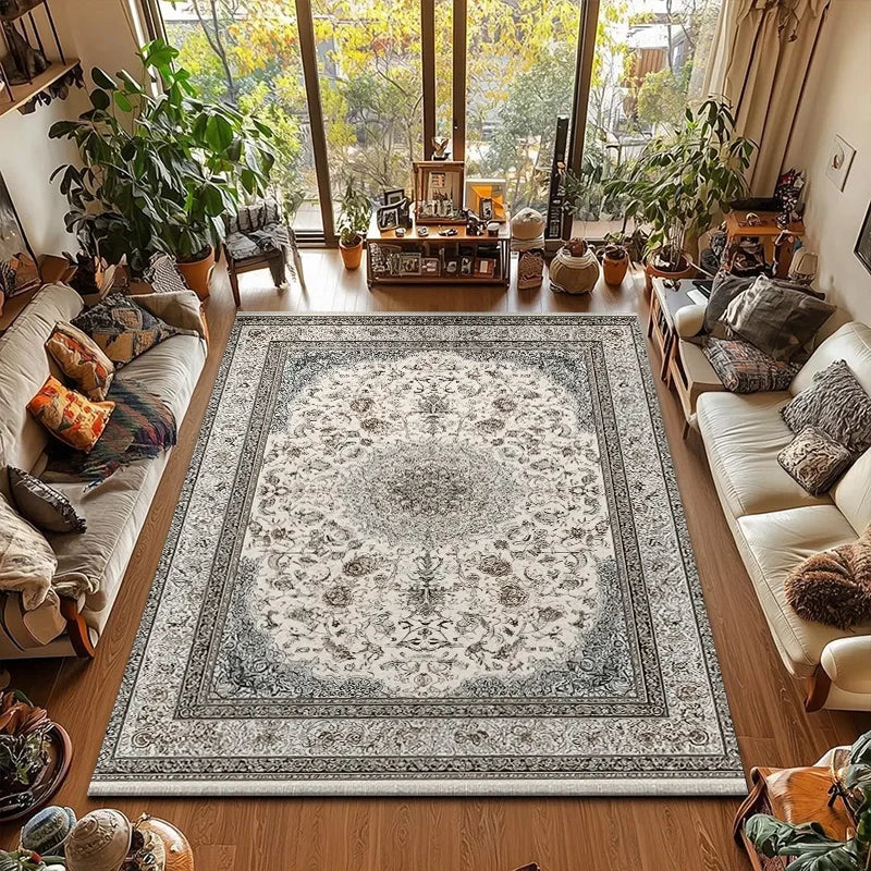 RAKKS Retro Style Rugs for Bedroom Large Area Living Room Decoration