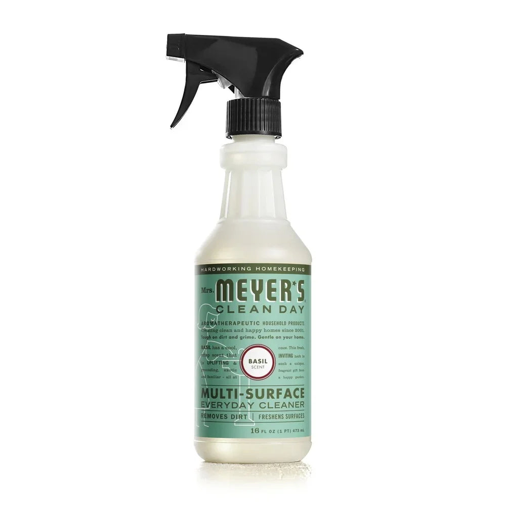 Multi-Surface Cleaner 3 Pack Basil Scent Cleaning Spray Eco-Friendly Cruelty-Free