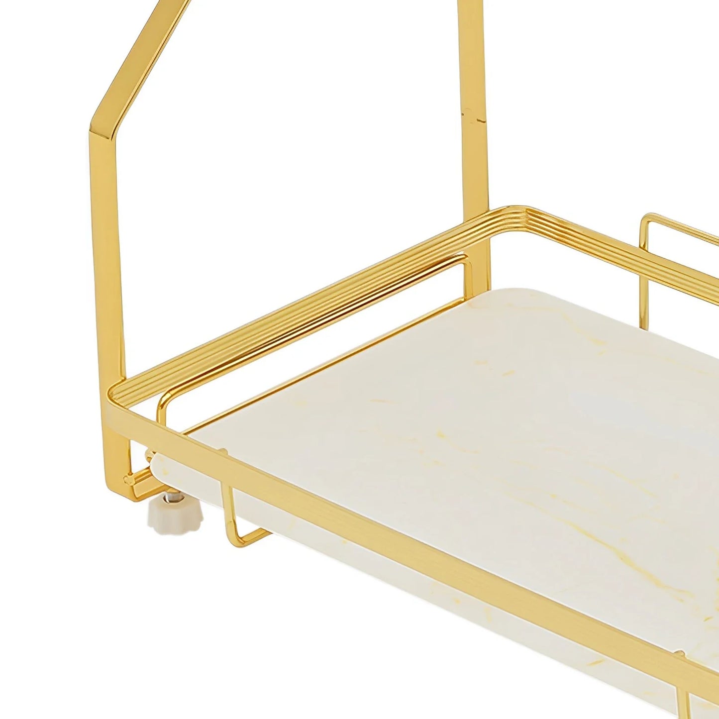 3 Tier Bathroom Countertop Organizer, with Small Storage Basket for Skincare Makeup