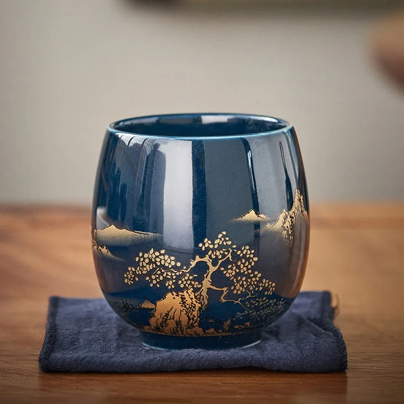 Japanese-style Simple Master Ceramic Tea Bowl