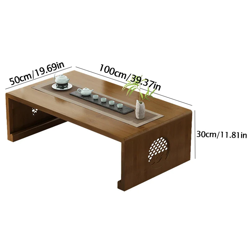 Foldable coffee table, Japanese-style low table