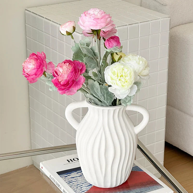 Ceramics Nordic Vase Flower Vase Bedroom Kitchen Tabletop