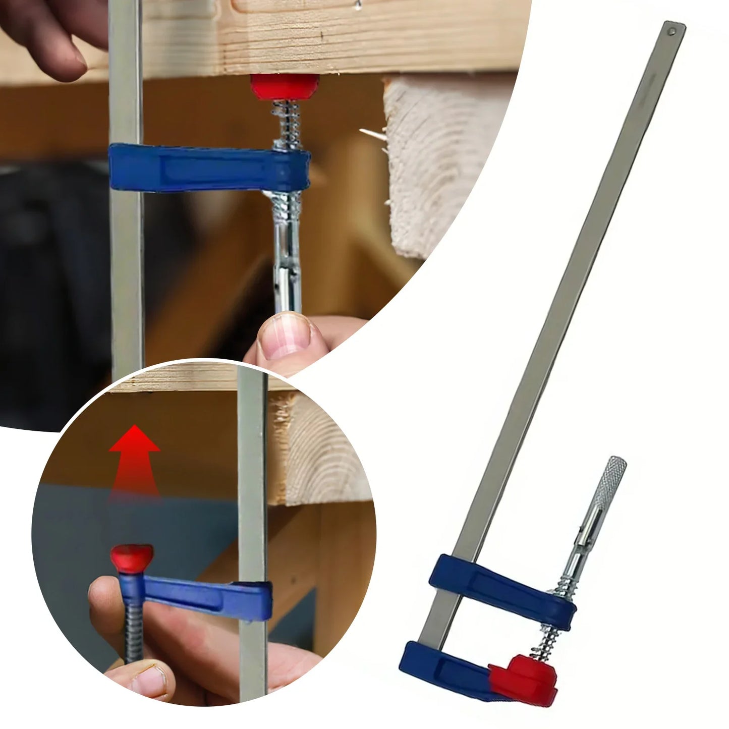 4pcs Heavy Duty Wood Pipe Clamps set