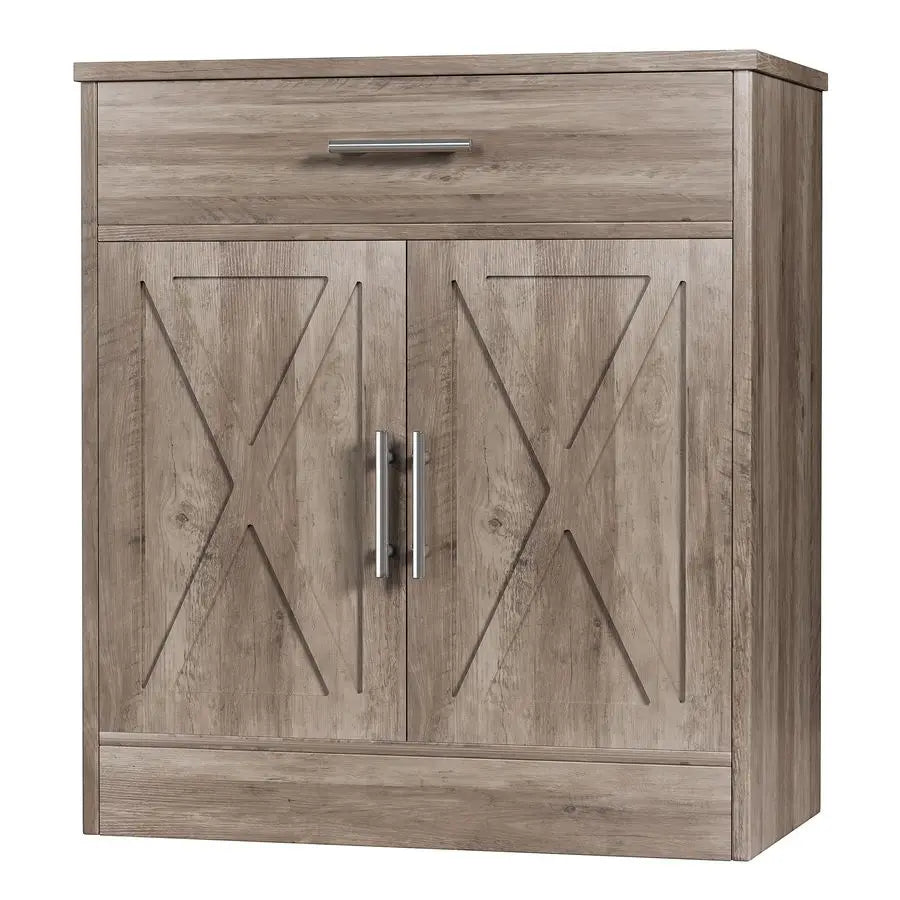 Farmhouse Storage Cabinets with Doors and Shelves,,Coffee Bar Cabinet