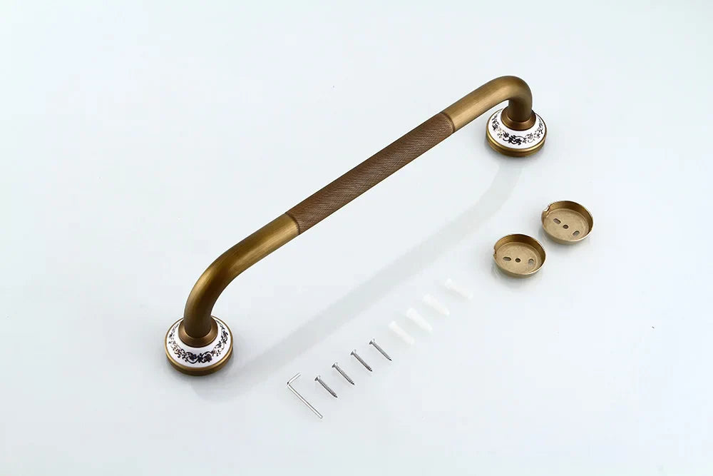 Porcelain Base Bathroom Hardware Set
