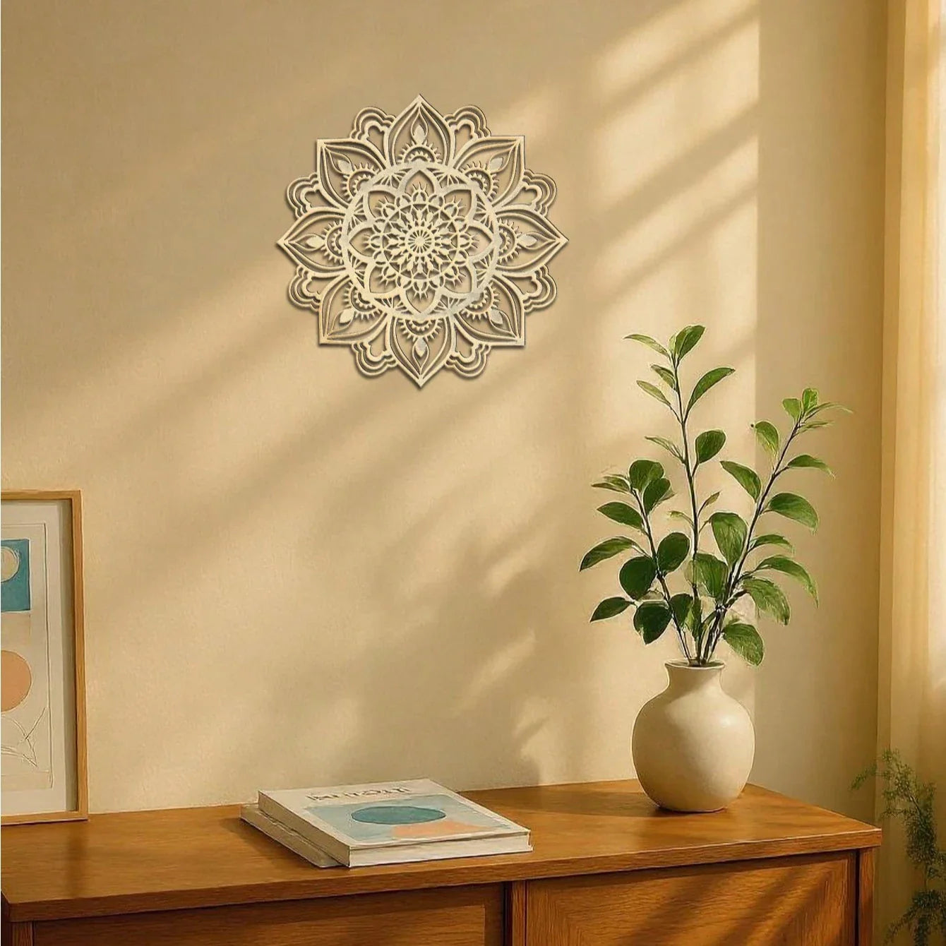 Gold Metal Wall Art Decor
