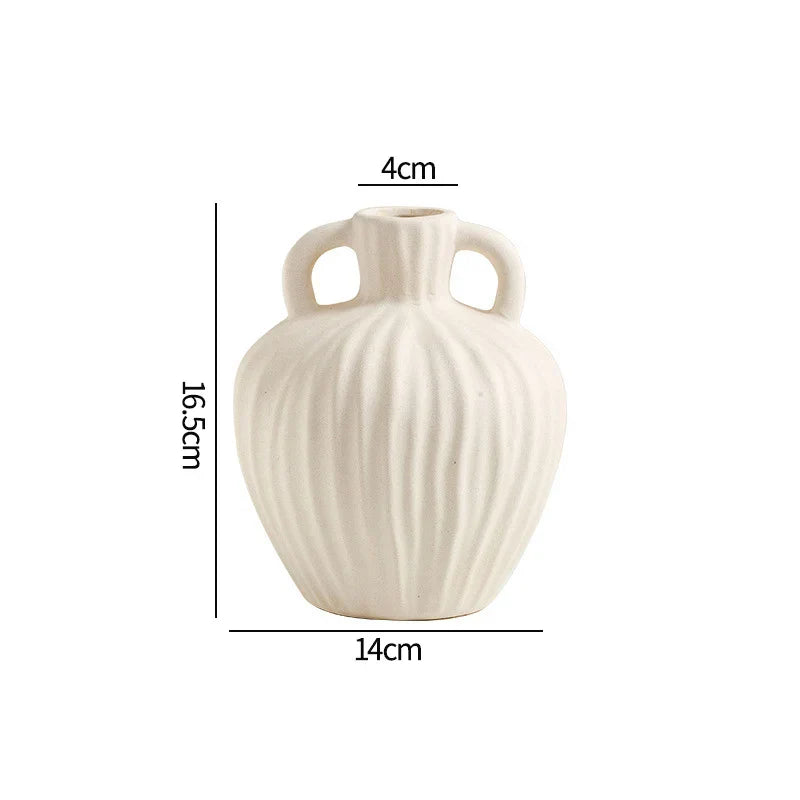 Ceramics Nordic Vase Flower Vase Bedroom Kitchen Tabletop