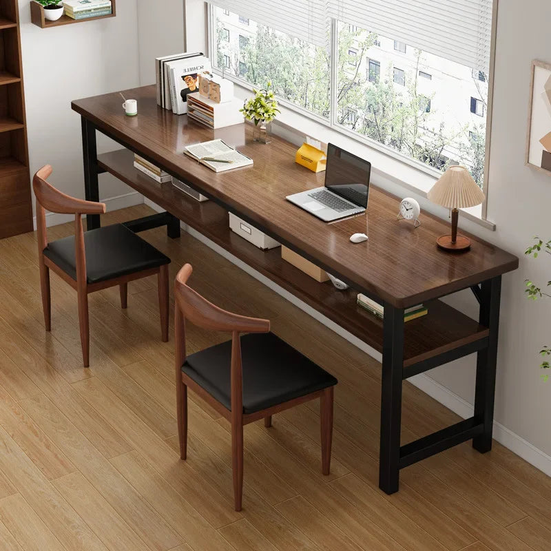 Modern Compact Dining Table Study Desk Narrow Space Saving Kitchen Table