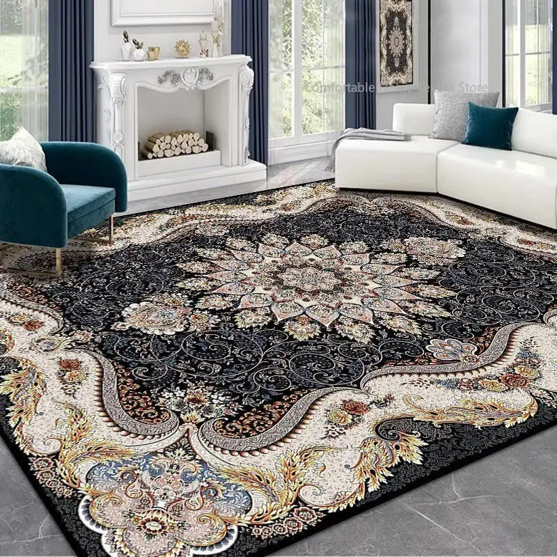 Persian Style Carpet for Living Room Bedroom Carpet Non-slip Bedside  200x300