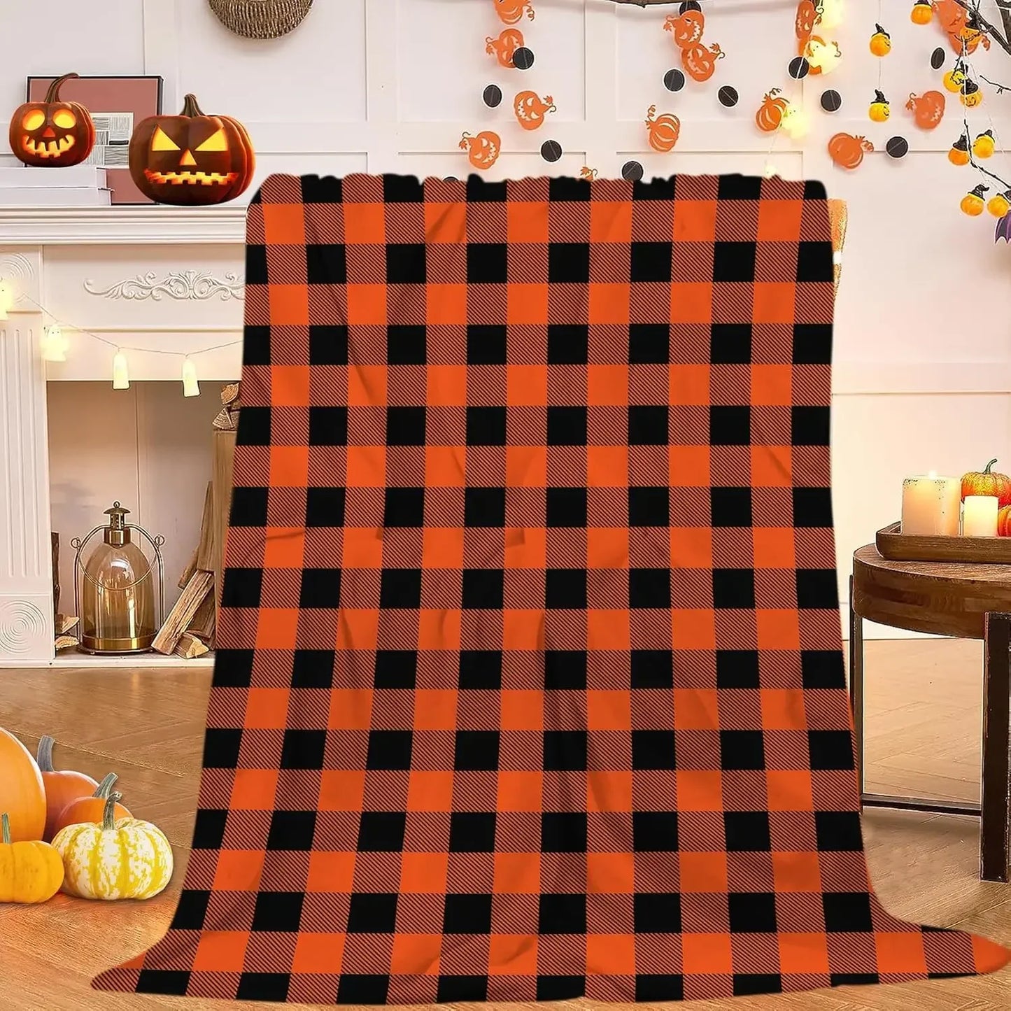 Christmas Gingerbread Throw Blanket