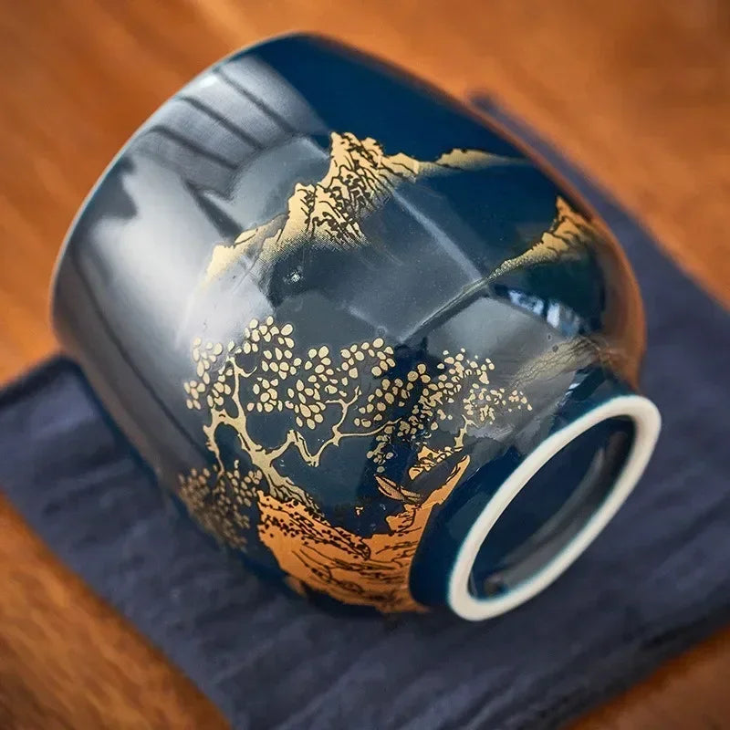 Japanese-style Simple Master Ceramic Tea Bowl