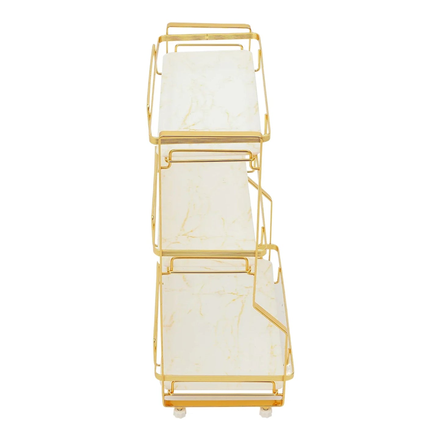 3 Tier Bathroom Countertop Organizer, with Small Storage Basket for Skincare Makeup