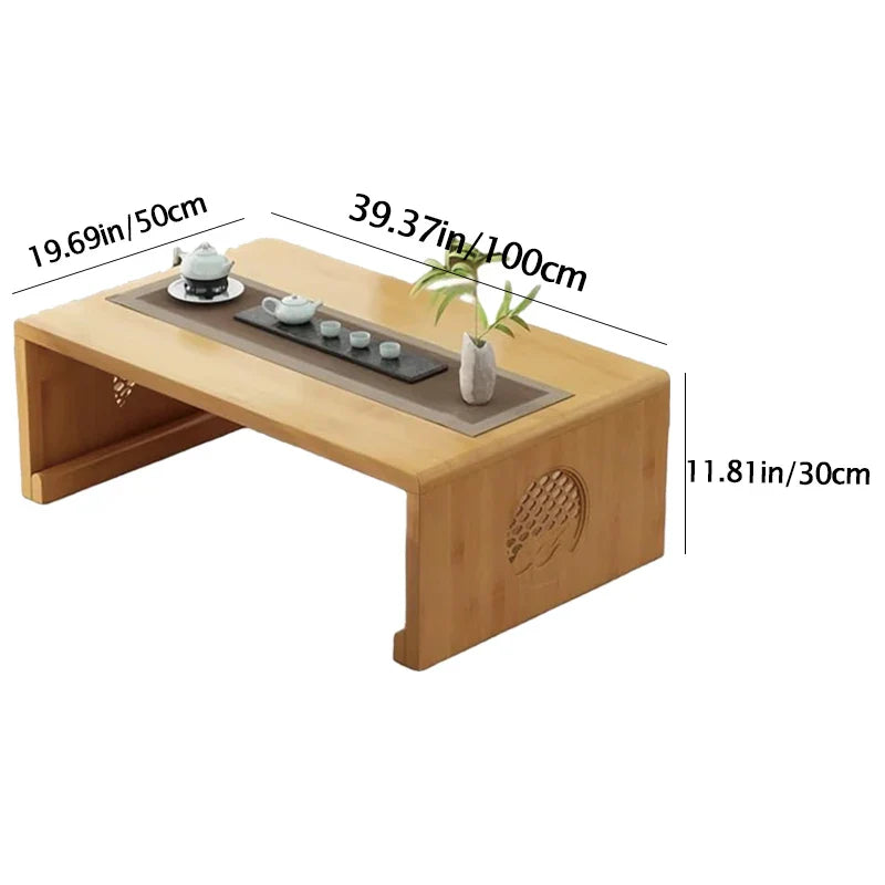 Foldable coffee table, Japanese-style low table