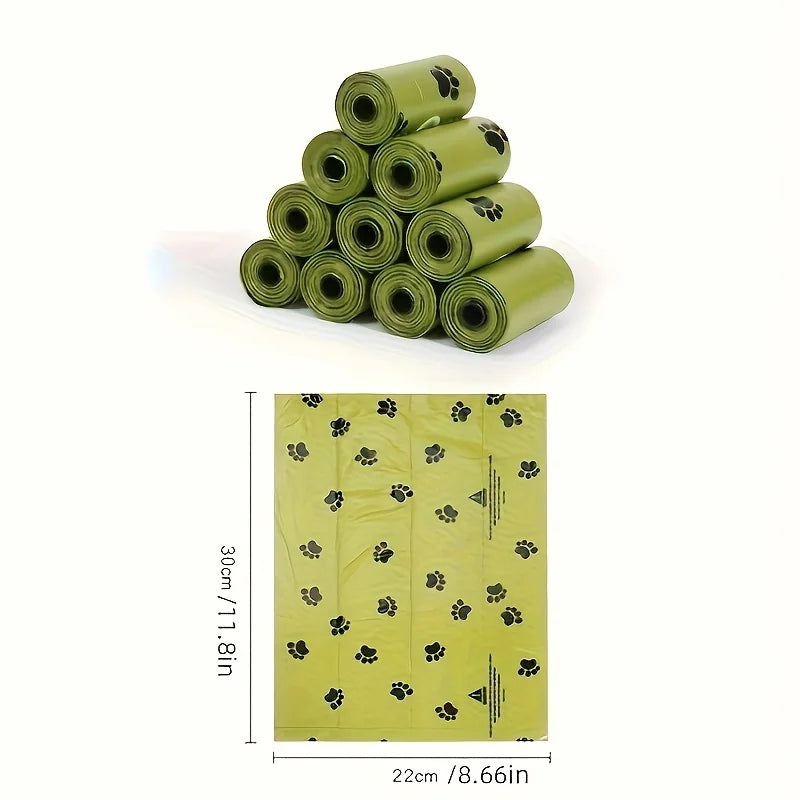 Biodegradable Dog Poop Bags, Extra Thick Leak Proof Waste Bags with Dispenser, Eco-Friendly  Scented