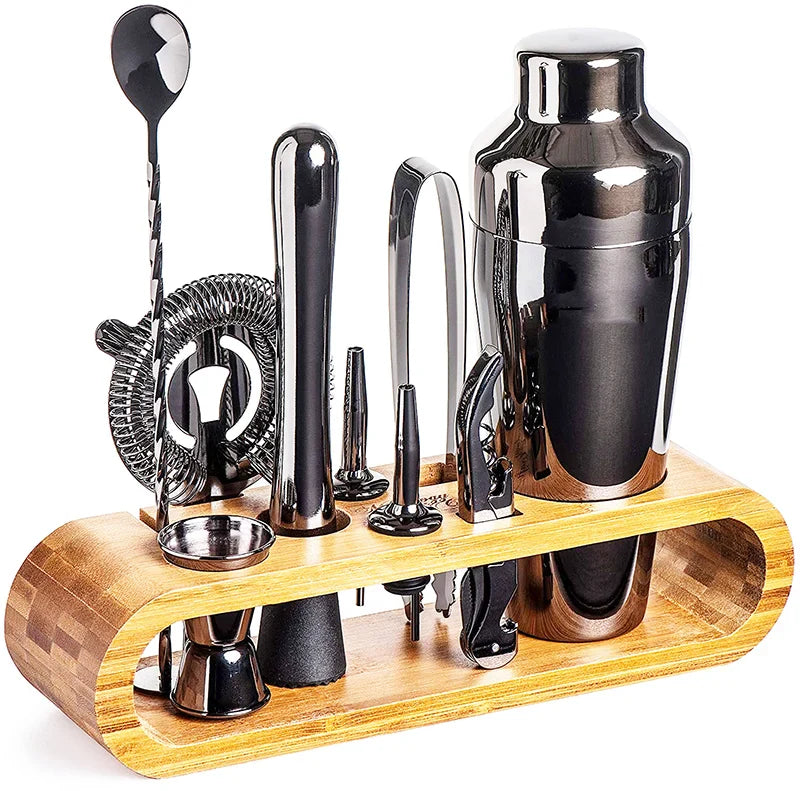 Cocktail Bar set Mixology Bartender Kit: 10-Piece Bar Tool Set