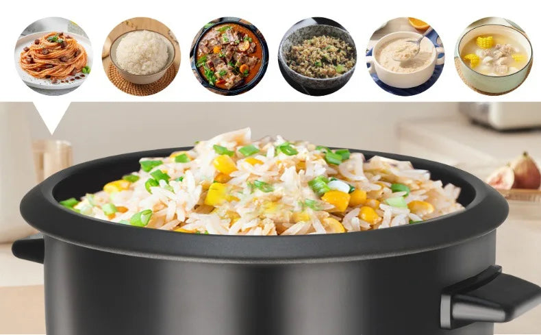 1.8L Household Rice Cooker Multifunctional Mini Small Rice Cooker  Stainless Steel