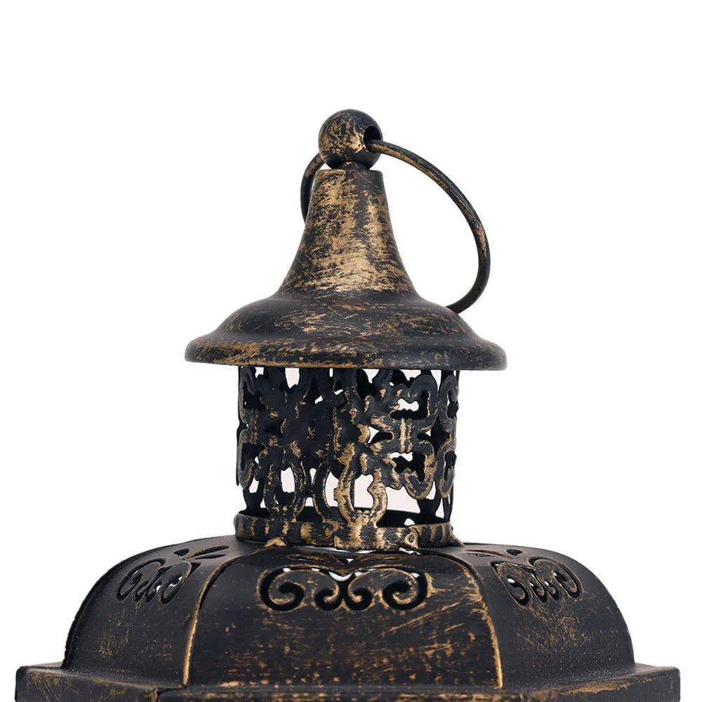Vintage Nordic Candle Holder Lanterns Candles Aesthetic Hanging Lantern