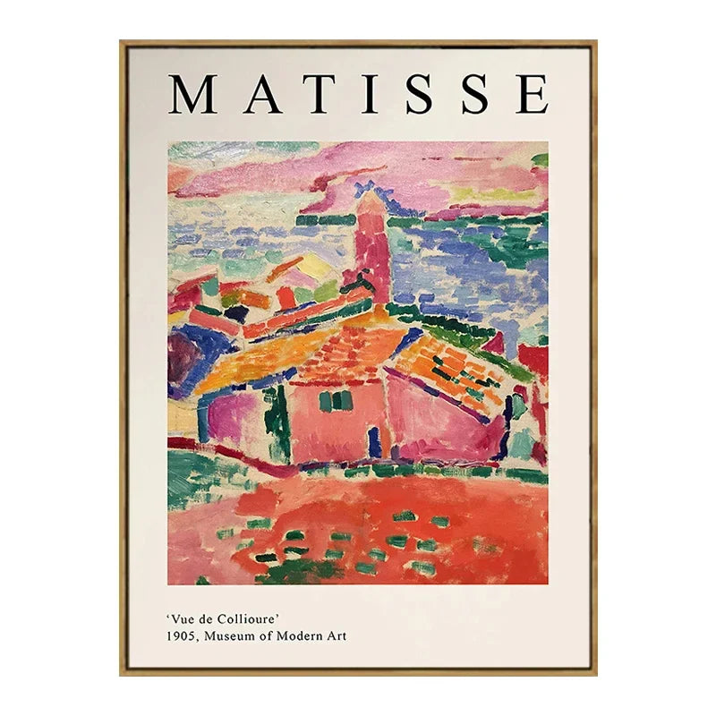 Vintage Famous Van Gogh Monet Matisse Picasso Prints