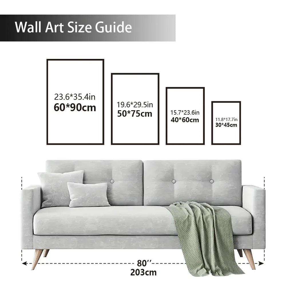 3pcs Eclectic Vintage Christmas Canvas Wall Art