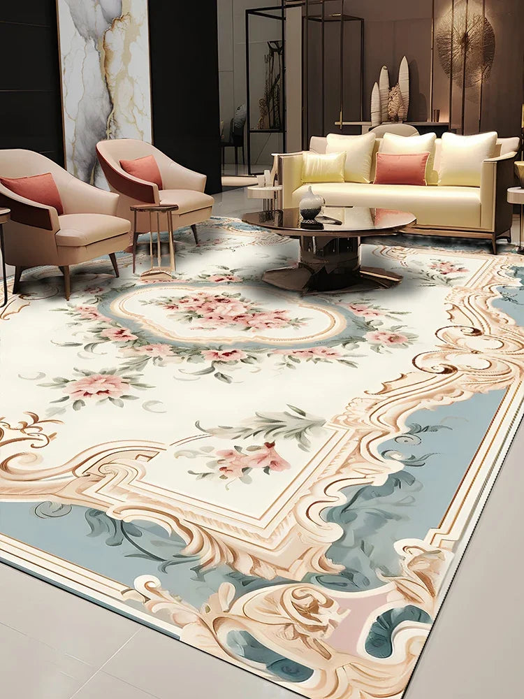 Pastoral Style Carpets for Living Room Bedroom Decor