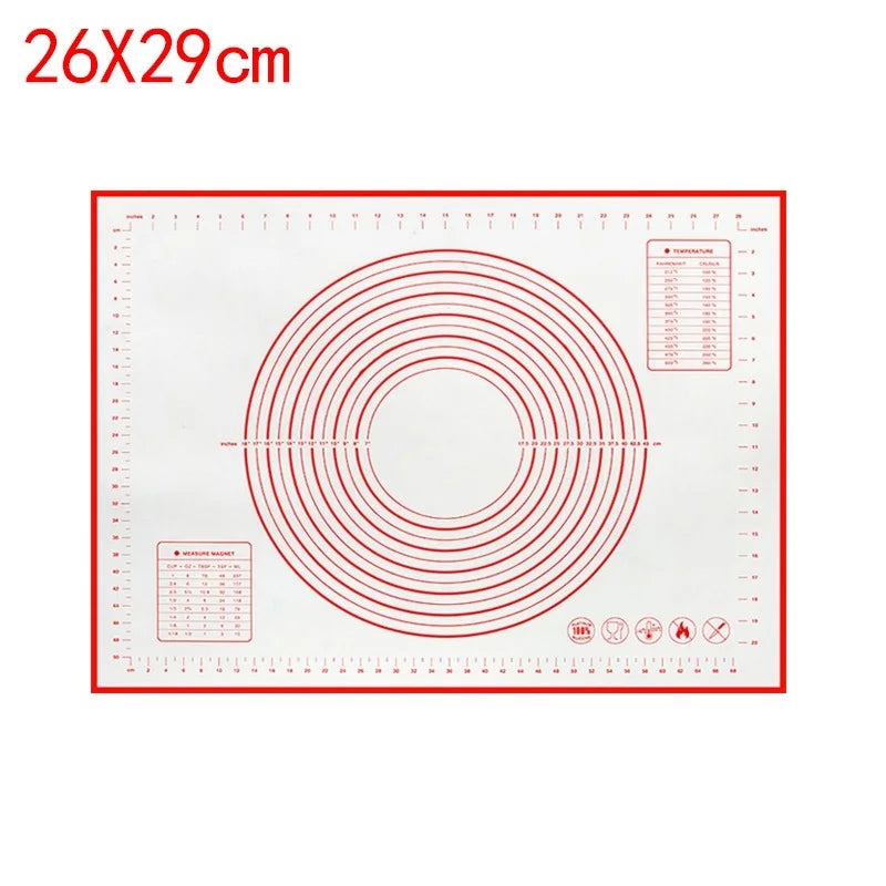 UNTIOR 1PCS Silicone Baking Mat Kneading Pad Dough Mat
