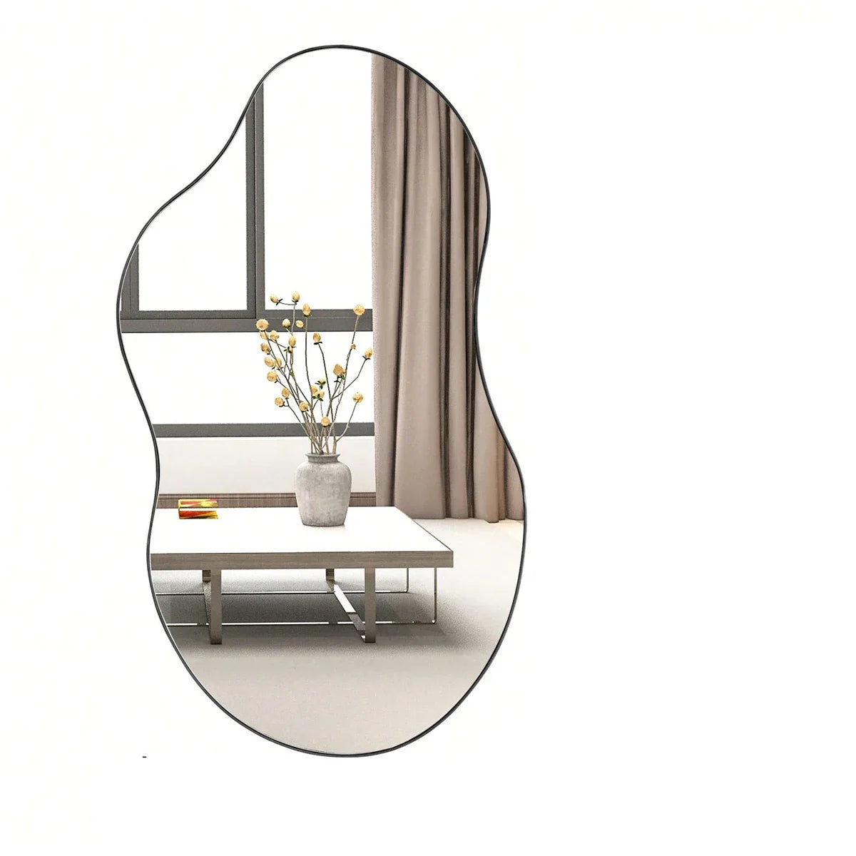 1pc Irregular Wall Mirror For Home Decoration, Room, Bathroom Living Room