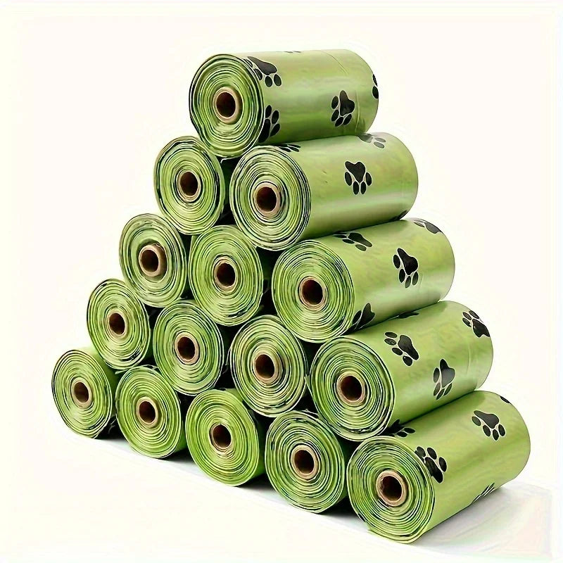Biodegradable Dog Poop Bags, Extra Thick Leak Proof Waste Bags with Dispenser, Eco-Friendly  Scented
