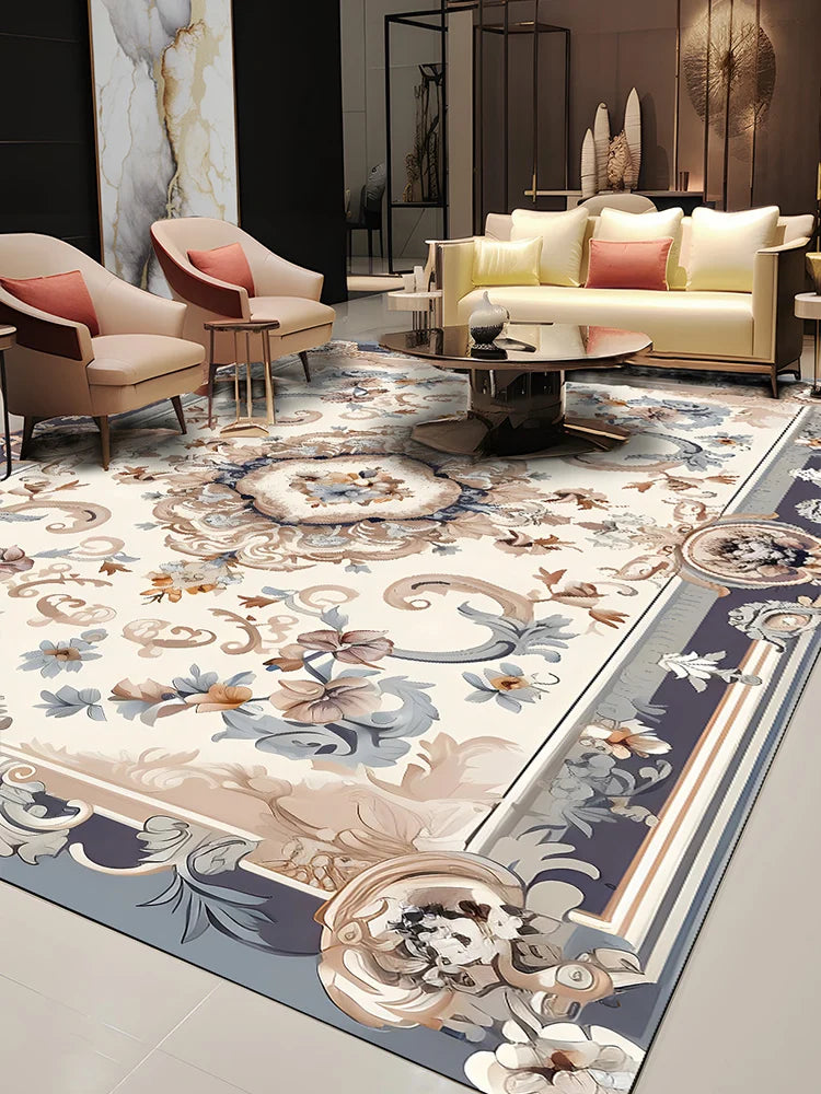 Pastoral Style Carpets for Living Room Bedroom Decor