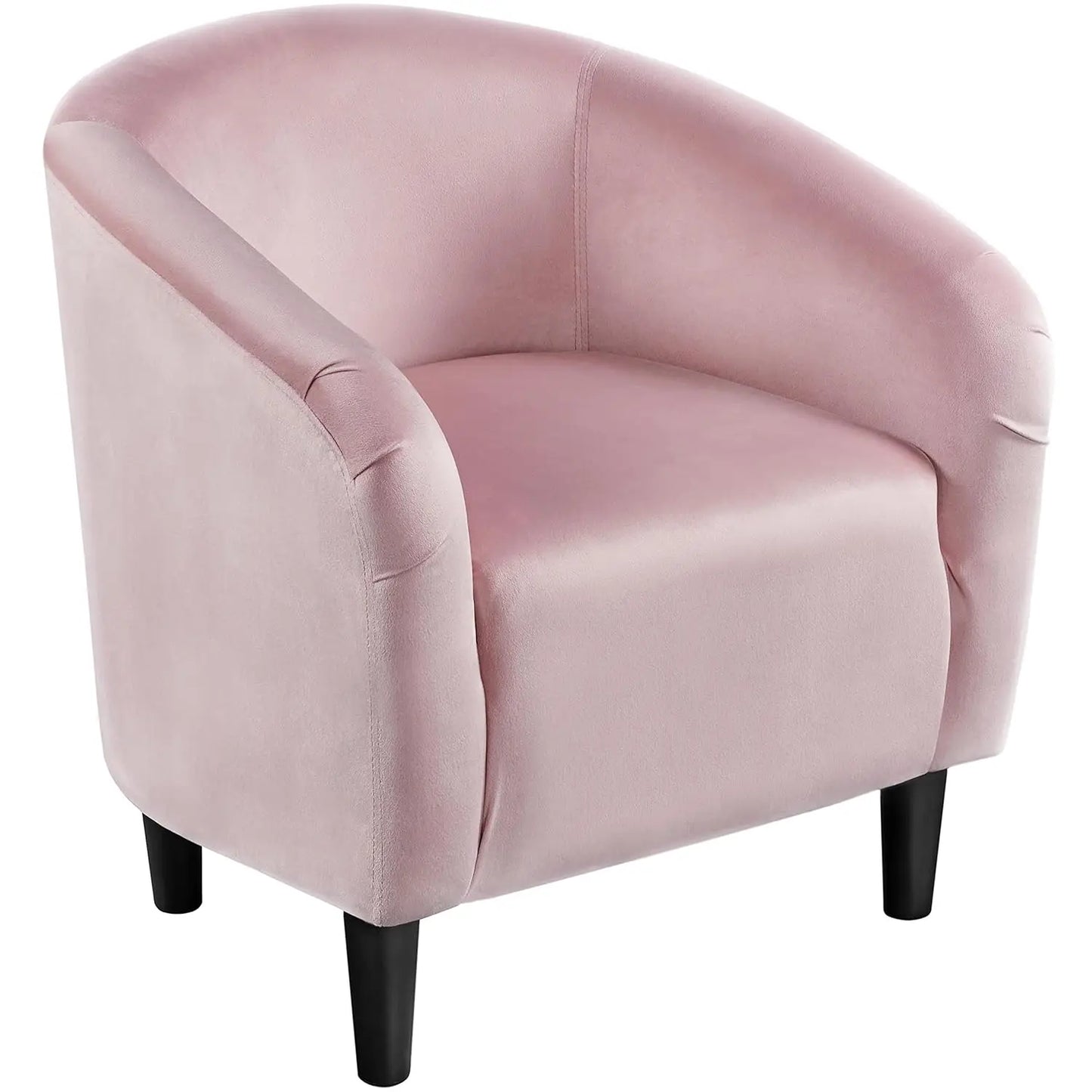 Barrel Chair, Modern Accent Chair Comfy Velvet Chair  for Living Room Bedroom Office,
