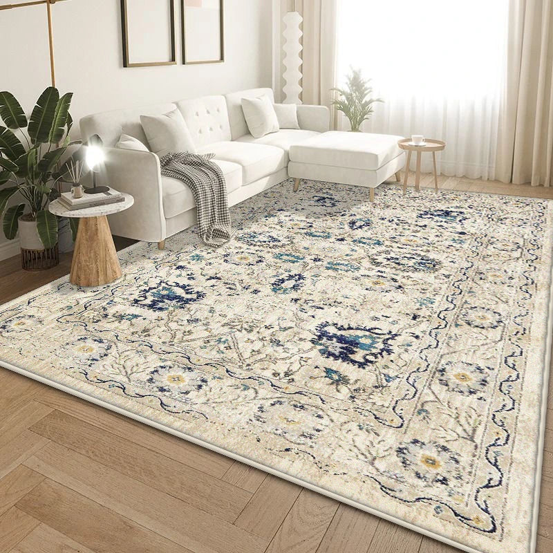 Retro Carpets for Living Room  Persian Design Rugs Large Size Non-slip Rug