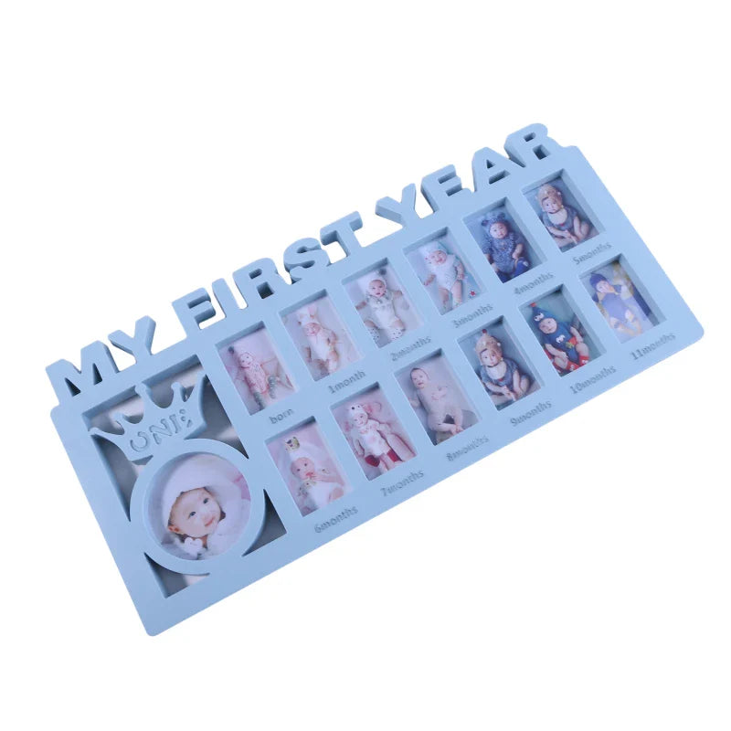 1Pc Infant First Year Picture Frame