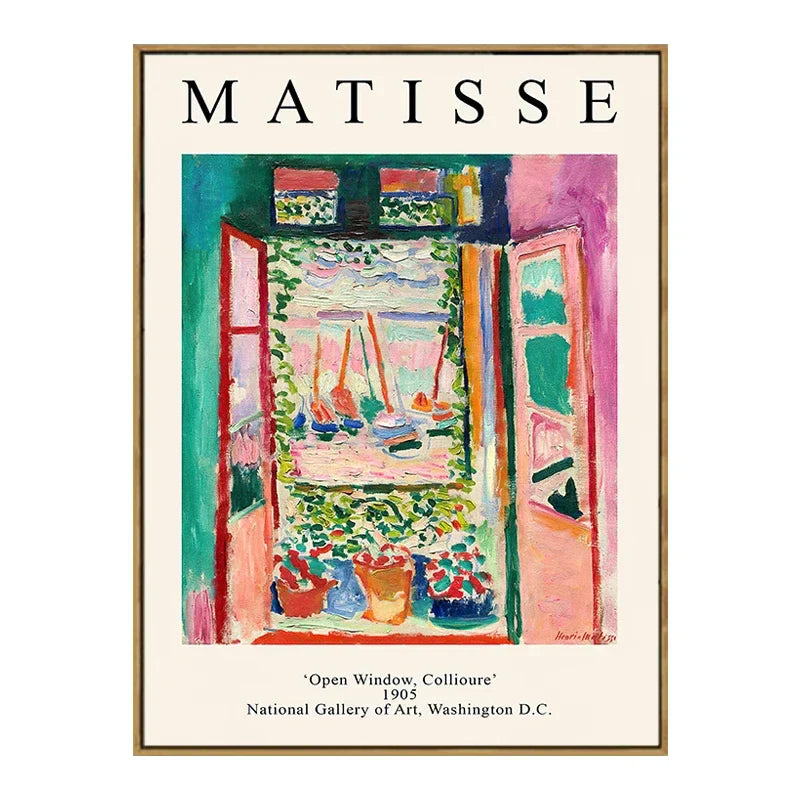 Vintage Famous Van Gogh Monet Matisse Picasso Prints