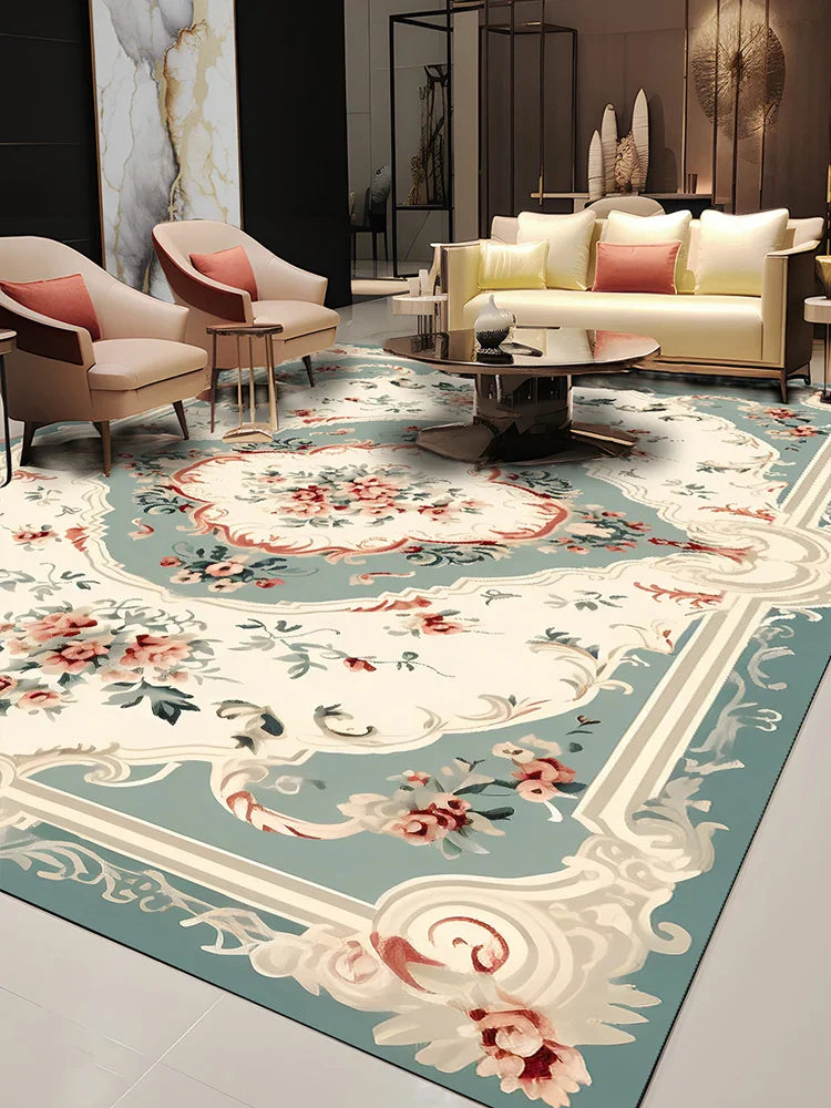 Pastoral Style Carpets for Living Room Bedroom Decor