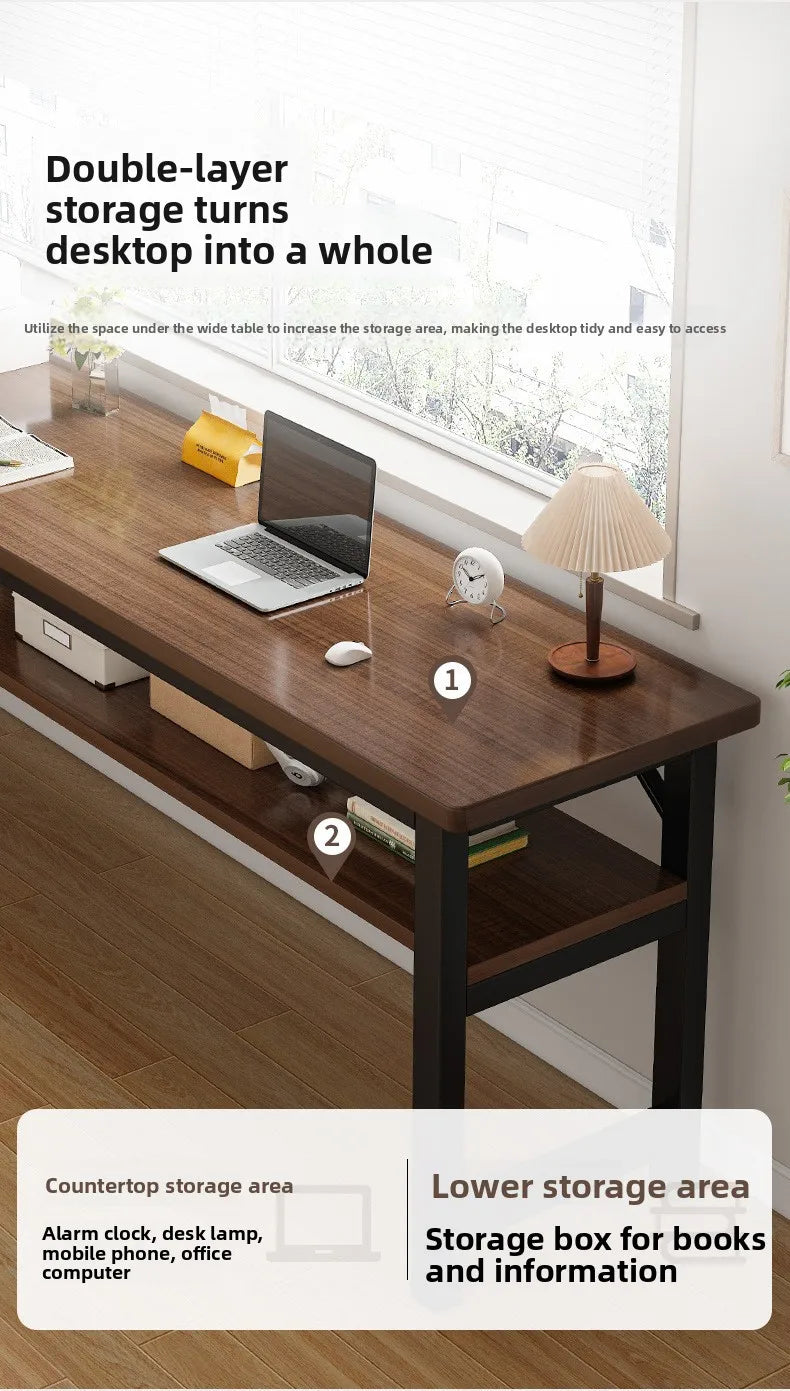 Modern Compact Dining Table Study Desk Narrow Space Saving Kitchen Table
