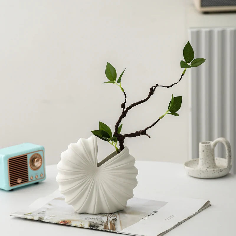 Ceramics Nordic Vase Flower Vase Bedroom Kitchen Tabletop