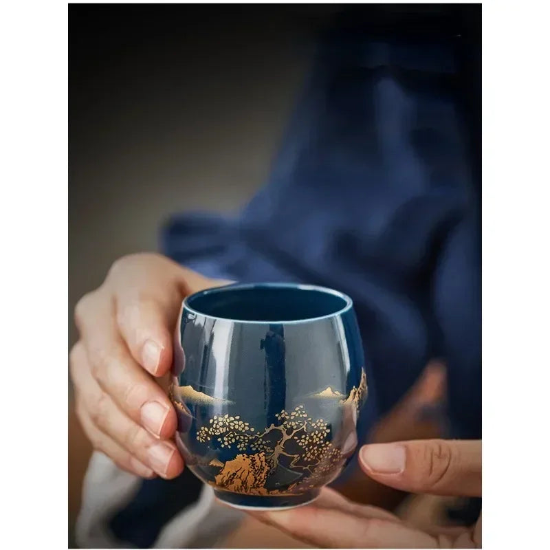 Japanese-style Simple Master Ceramic Tea Bowl