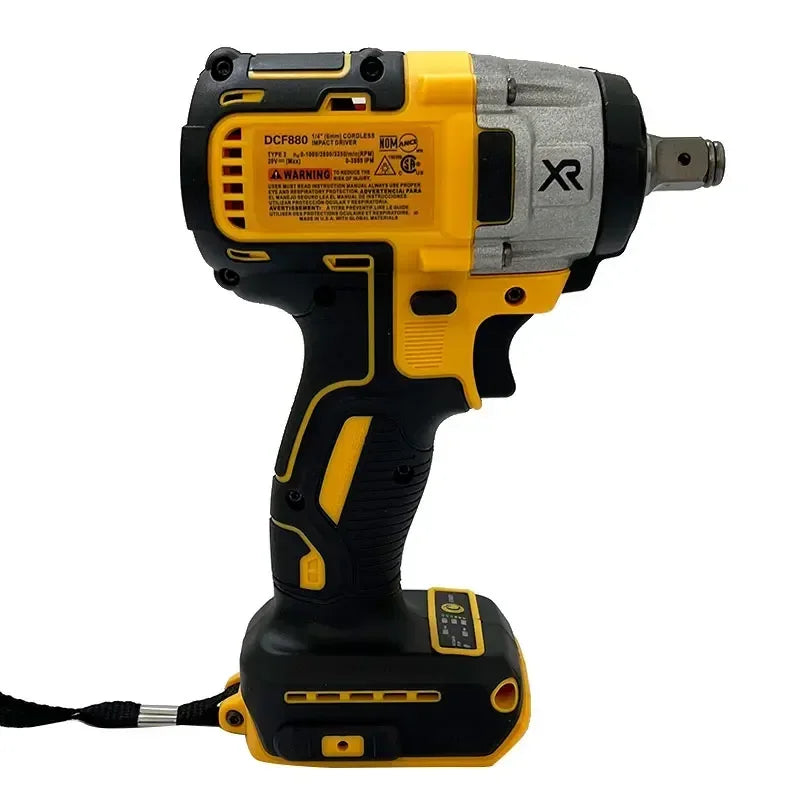 Fit Dewalt DCF880 3300RPM Brushless Impact Wrench High Torque Cordless Electric Wrench