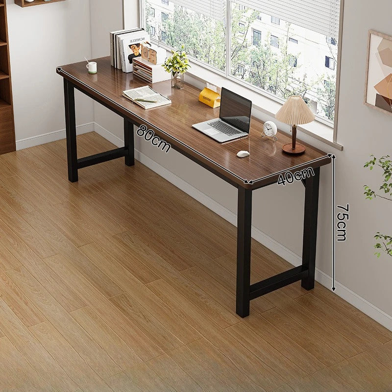 Modern Compact Dining Table Study Desk Narrow Space Saving Kitchen Table