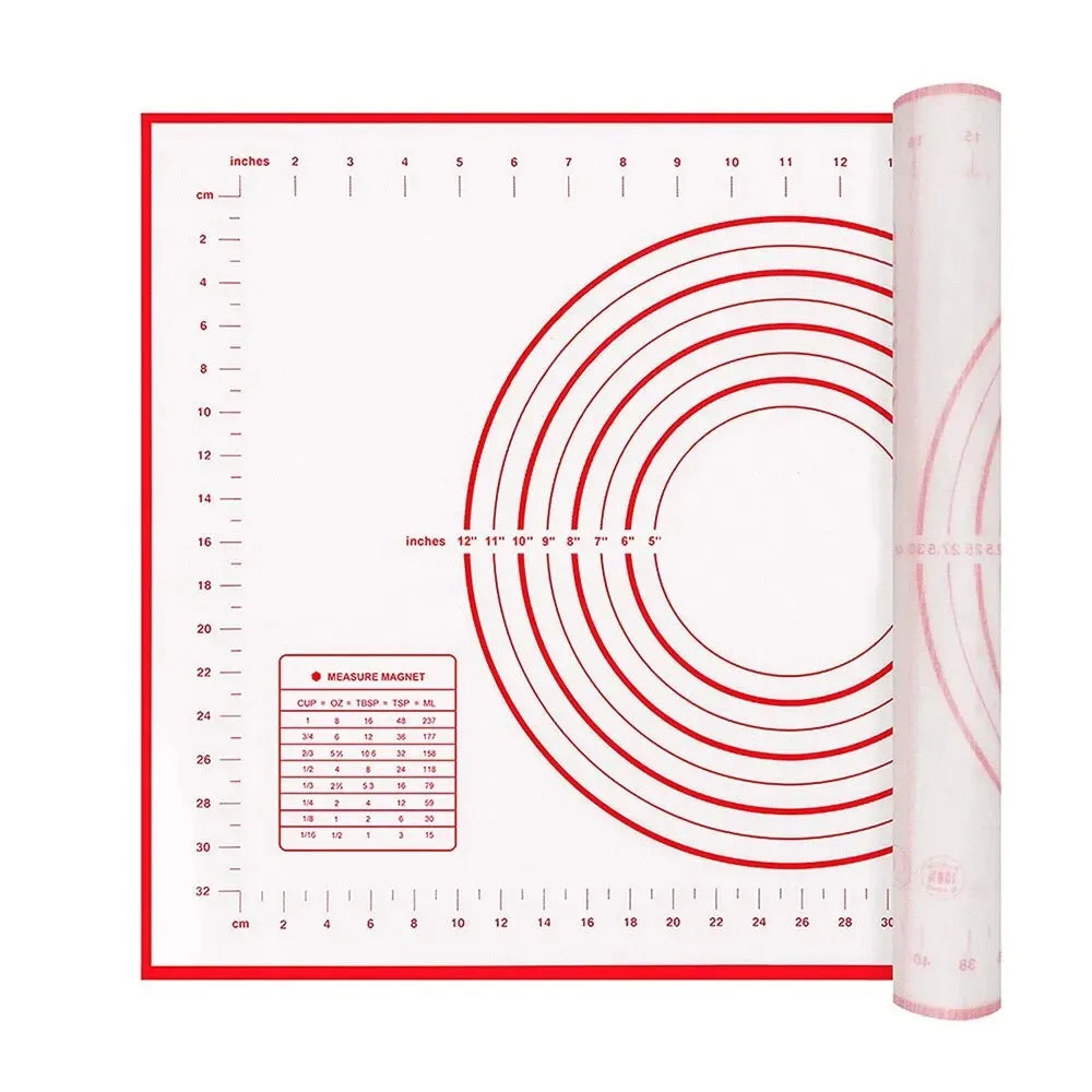 UNTIOR 1PCS Silicone Baking Mat Kneading Pad Dough Mat