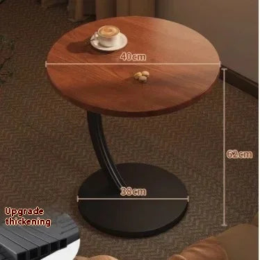 Elegant Center  Wooden Furniture Living Room Corner Sofa Side Coffee