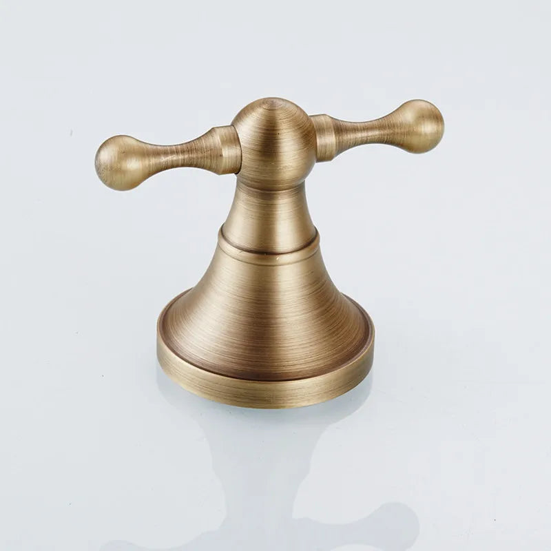 Bathroom Accessories Antique Brass Wall Mounted Toilet Paper Holder Towel Ring Robe Coat Hook