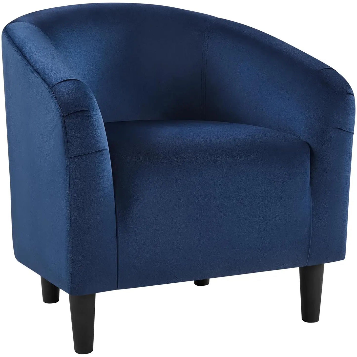 Barrel Chair, Modern Accent Chair Comfy Velvet Chair  for Living Room Bedroom Office,