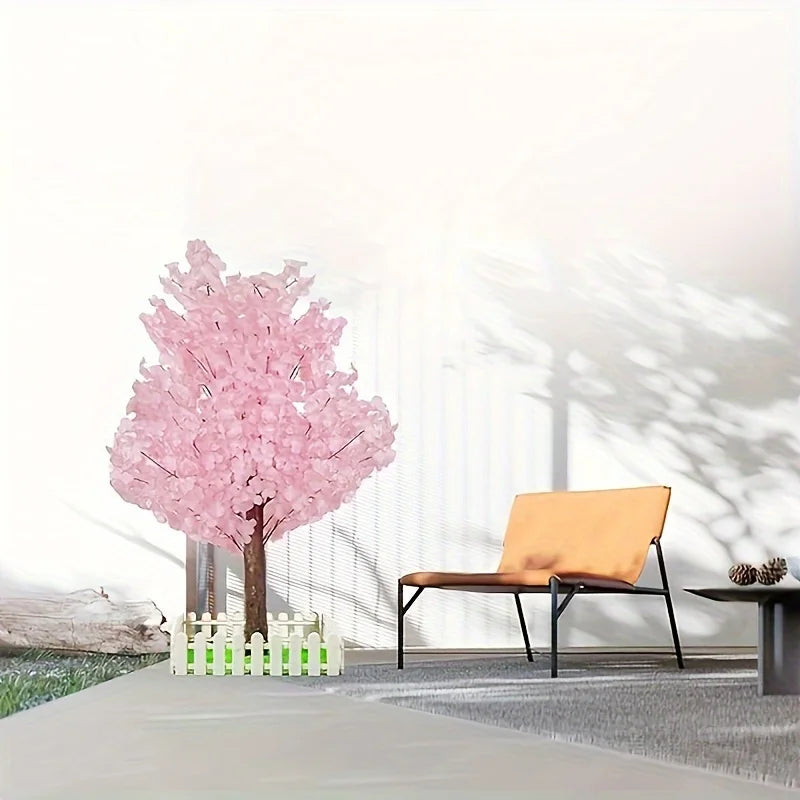 Artificial Cherry Trees Natural Cherry Blossom Pink Tree Outdoor