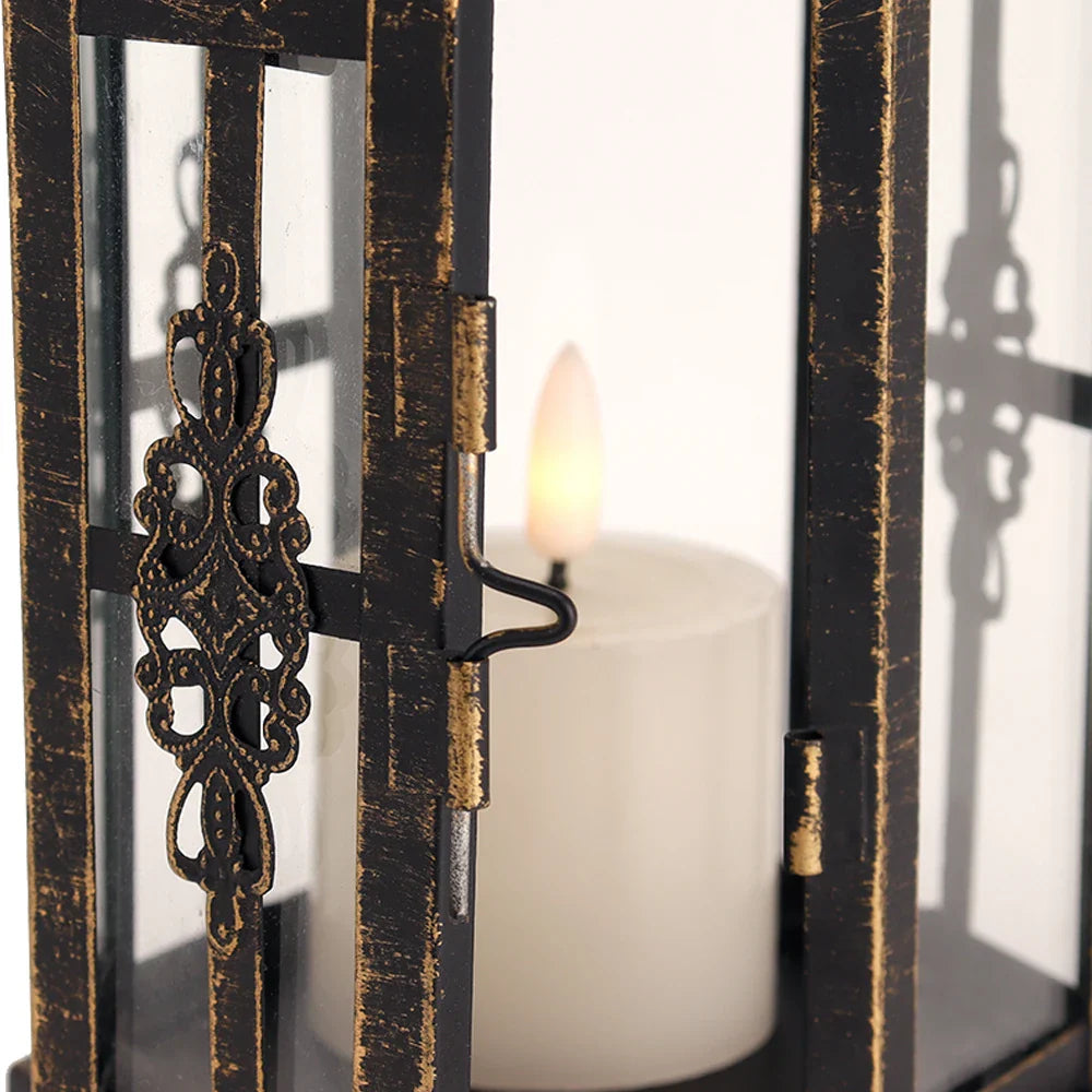 Vintage Nordic Candle Holder Lanterns Candles Aesthetic Hanging Lantern