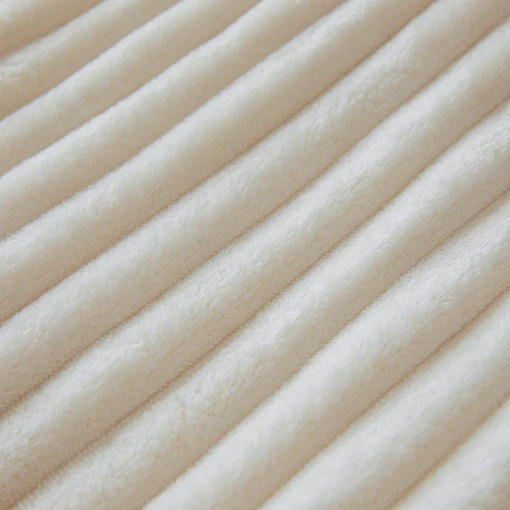 1pc Fluffy Coral Velvet Blanket