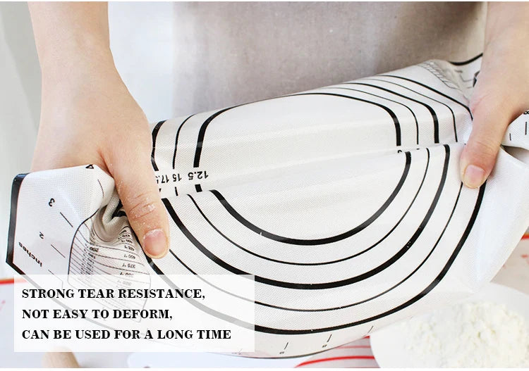 UNTIOR 1PCS Silicone Baking Mat Kneading Pad Dough Mat