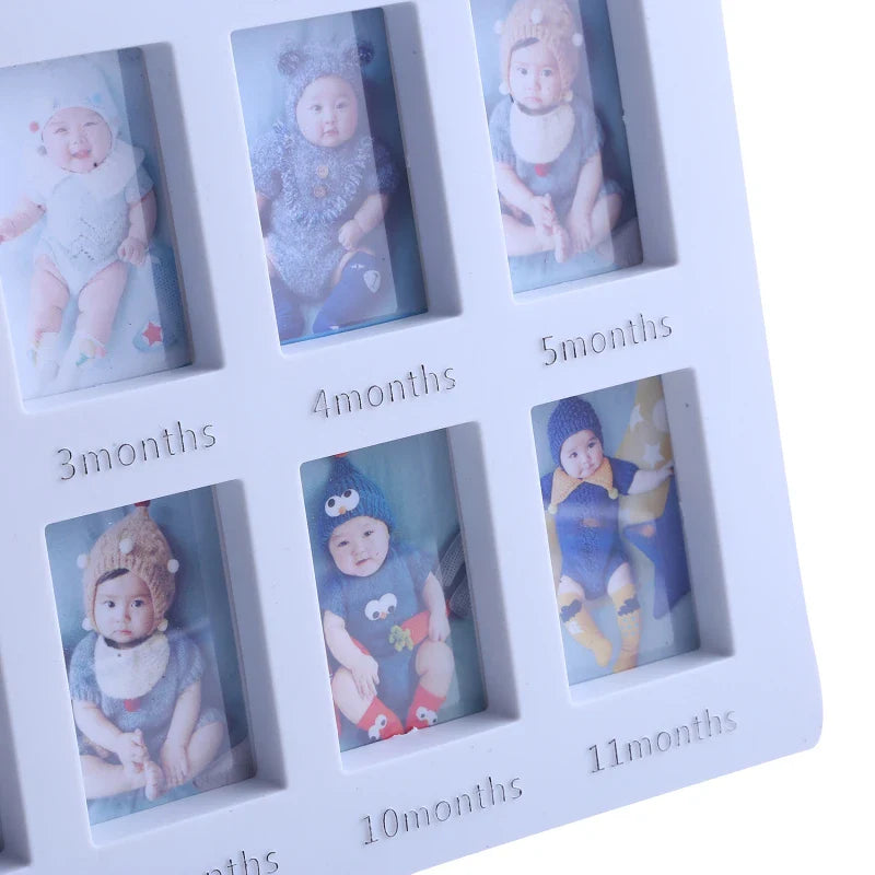 1Pc Infant First Year Picture Frame